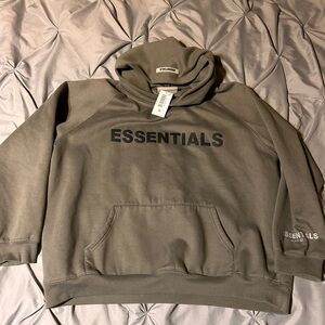 Fear of God Essentials Hoodie 'Taupe' NWOT